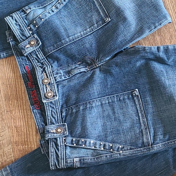 Guess Premium Blue Jeans with Stretch, Size 30 - Picture 2 of 8
